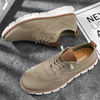 Breathable Mesh Lace-Up Shoes for Men