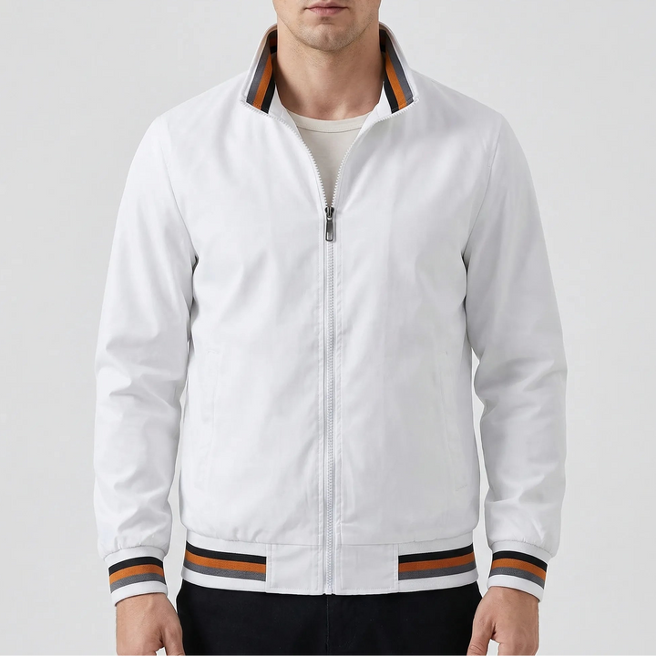 Casvero - Lightweight Full-Zip Bomber Jacket