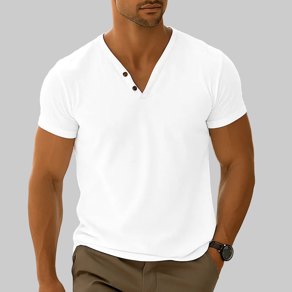 Classic V-Neck Shirt for Men