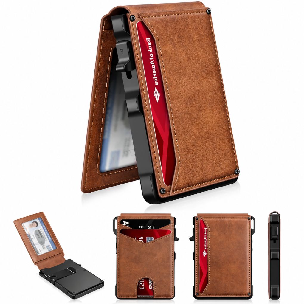 Dual-Fold Wallet for Men