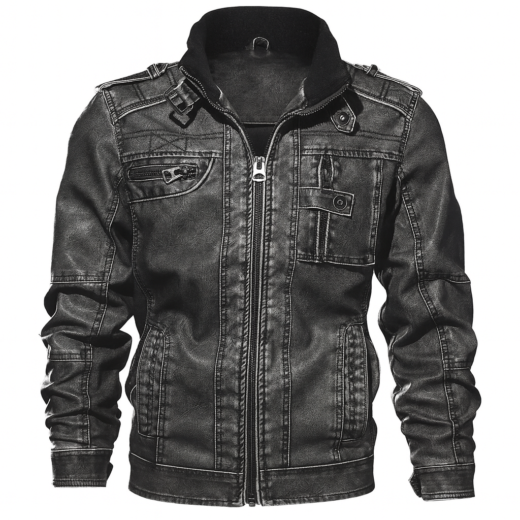 Premium Motorcycle Leather Jacket for Men