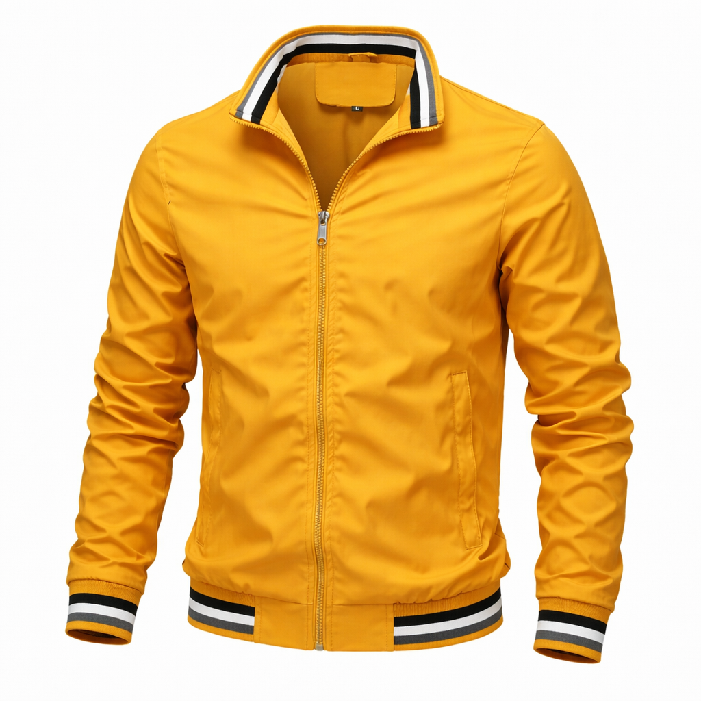 Men’s Transitional Jacket with Collar