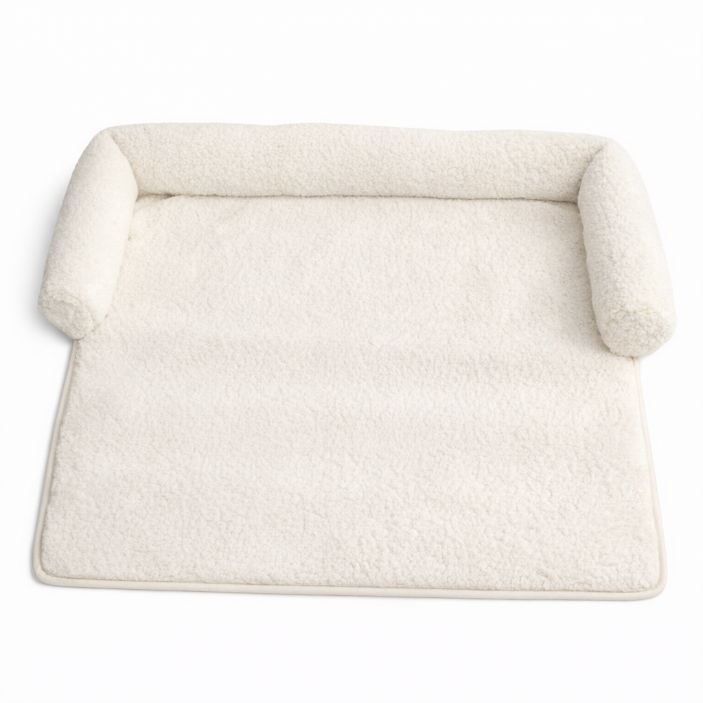 Cozy Anti-Slip Dog Bed Blanket with Neck Pillow