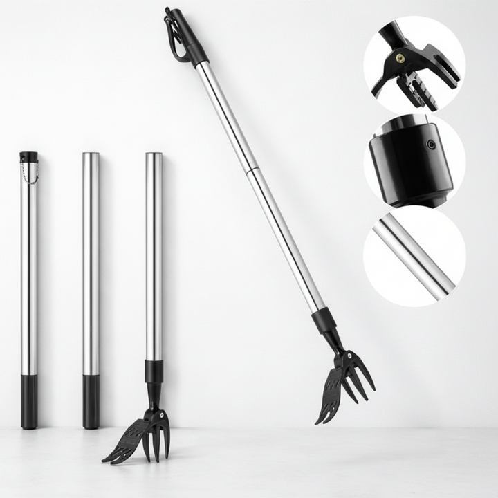 Claw-Style Manual Weed Puller Head