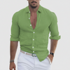 Slim Fit Mandarin Collar for Men