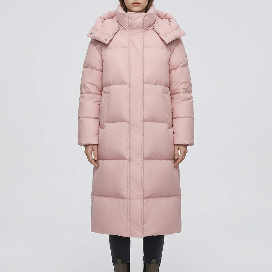 Chilluxe - Long Hooded Insulated Puffer Jacket