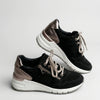 Chunky Wedge Sole Lace-Up Sneaker for Women