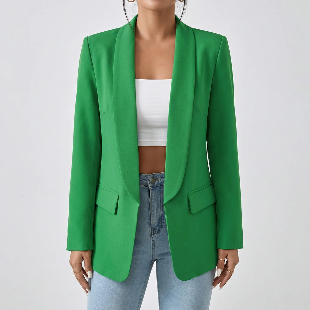 Claireux - Single-Button Structured Women's Blazer