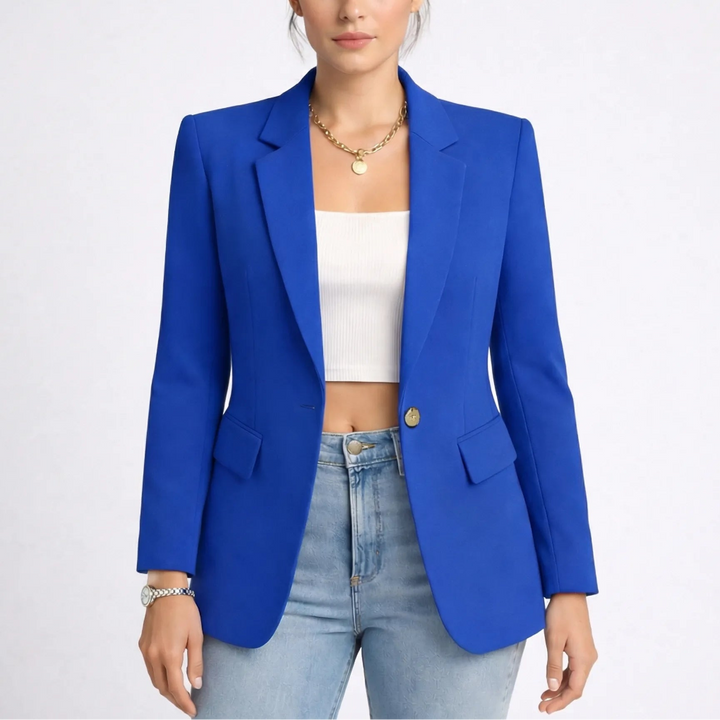 Claireux - Single-Button Structured Women's Blazer