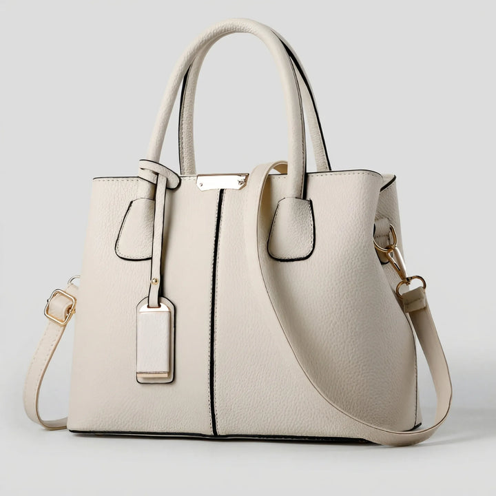 Classeva - Structured Top-Handle Shoulder Bag