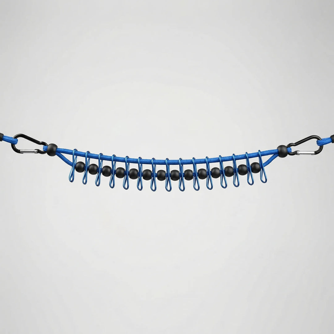 Cliplyne - Elastic Portable Travel Clothesline