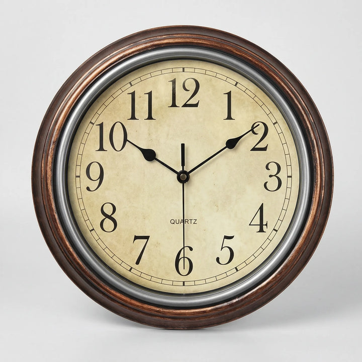 Clockvel - Classic Round Analog Wall Clock