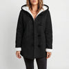 Clovima - Hooded Toggle Closure Women's Jacket