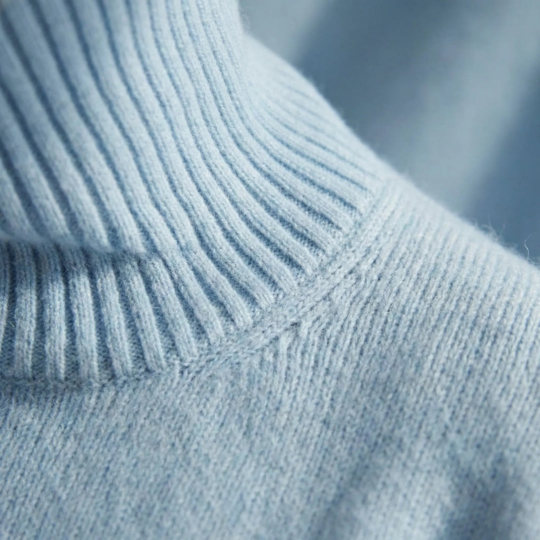 Colvene - Turtleneck Knit Sweater For Women