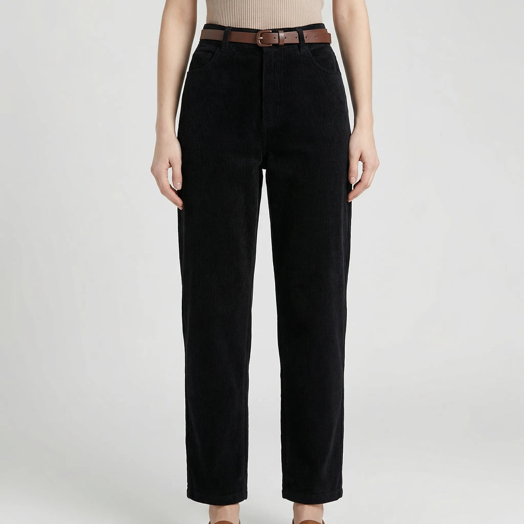 Cordova - High-Waist Wide-Leg Corduroy Trousers