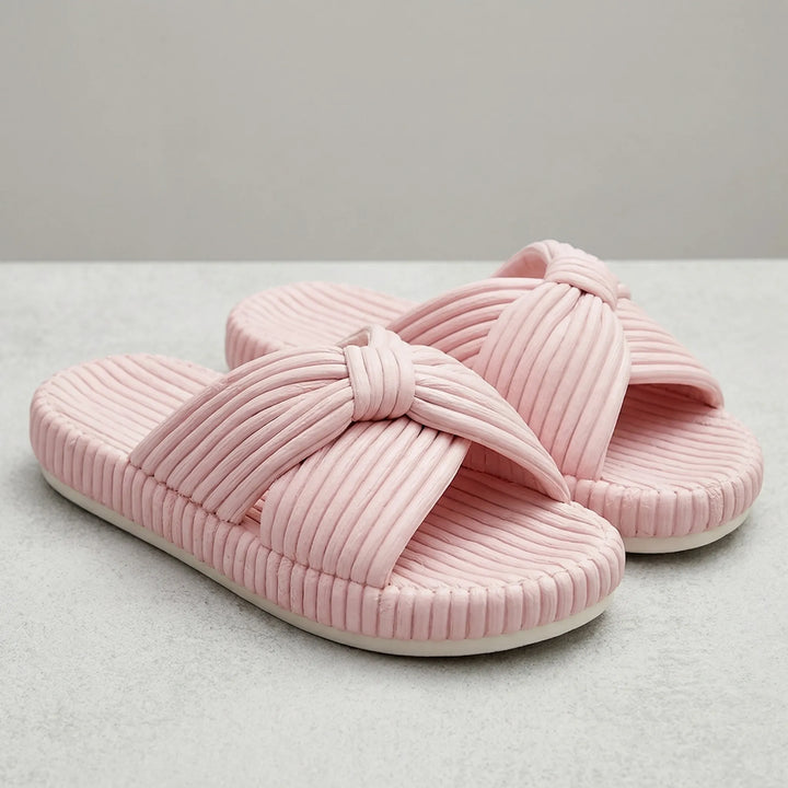 Cozorra - Crossband Slip-On Indoor Slipper