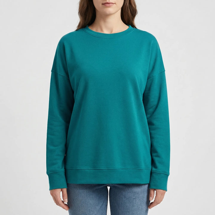 Crewlix - Relaxed Fit Crew Neck Sweatshirt