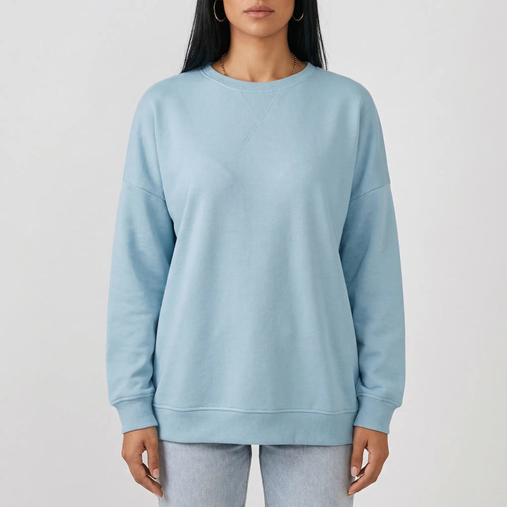Crewlix - Relaxed Fit Crew Neck Sweatshirt