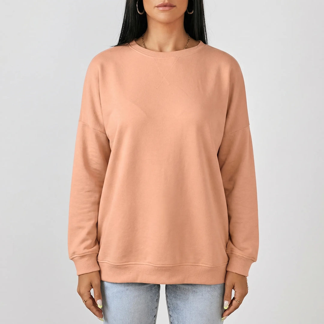 Crewlix - Relaxed Fit Crew Neck Sweatshirt