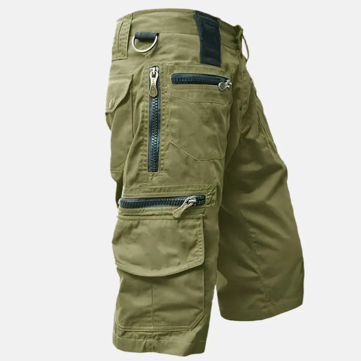 Knee-Length Fit Cargo Short for Men
