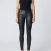 Slim Fit Faux-Leather Moto Pants for Women