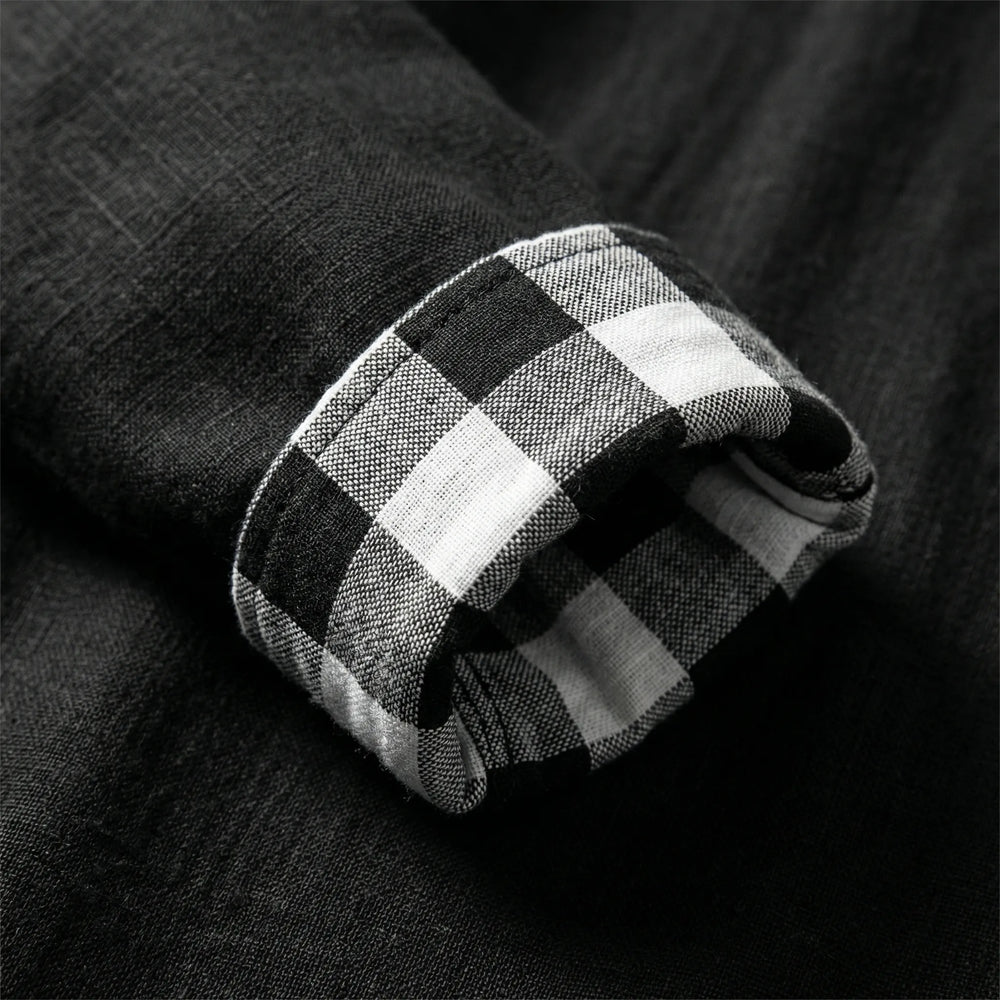 Dexholm - Long Sleeve Button-Front Casual Shirt
