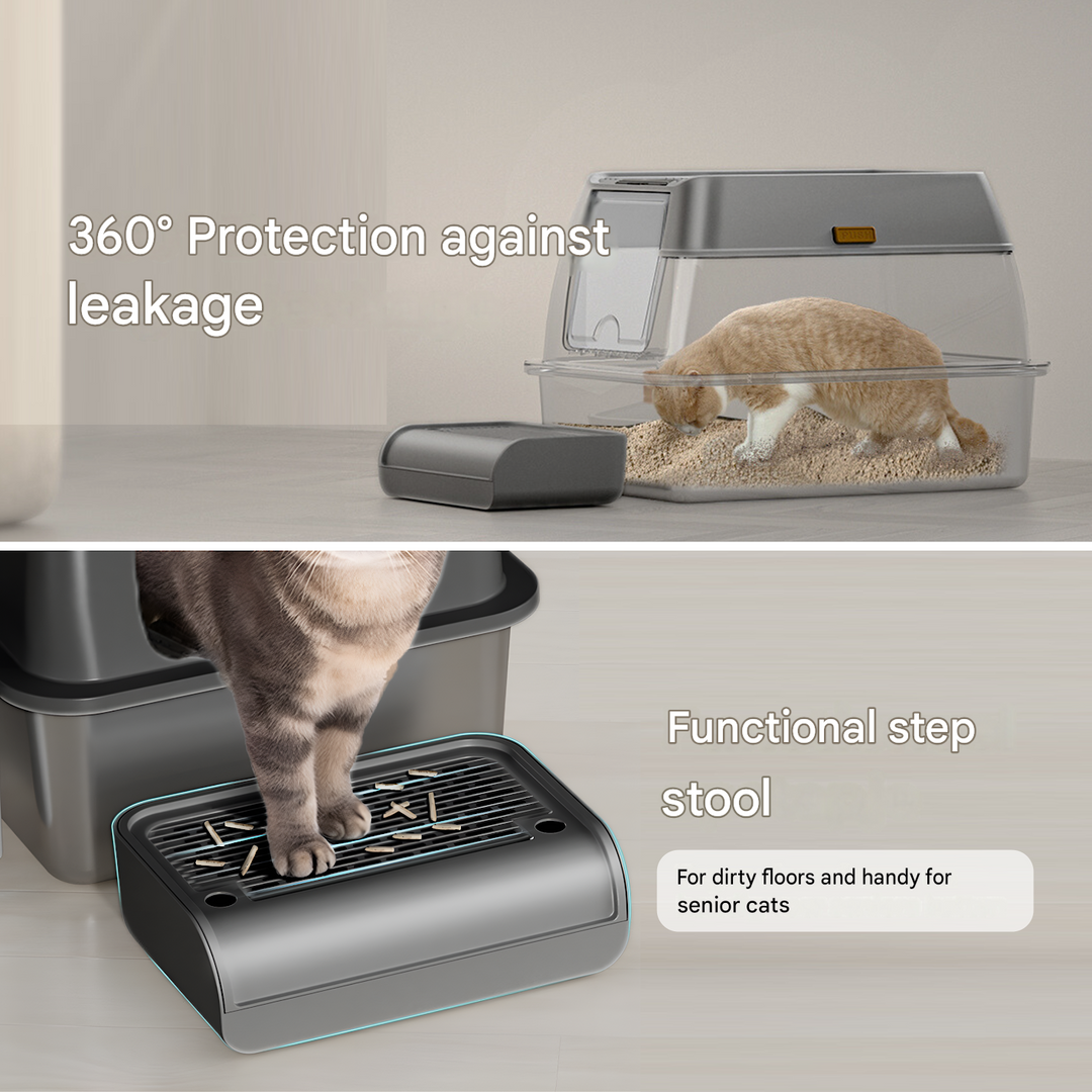 Stainless Steel Cat Litter Box Base