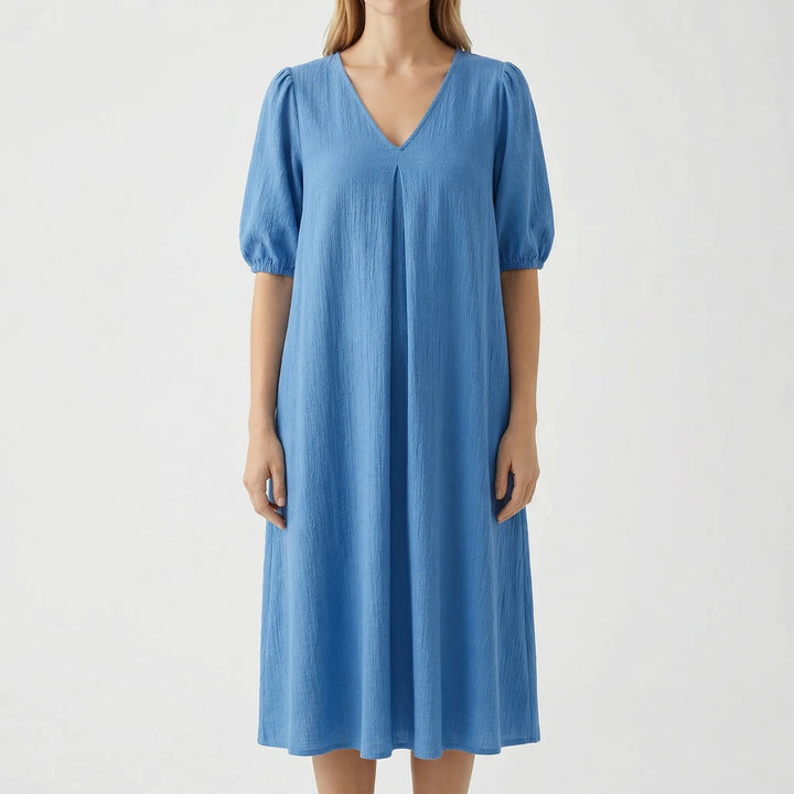 Driftella - Midi Length Relaxed Silhouette Dress