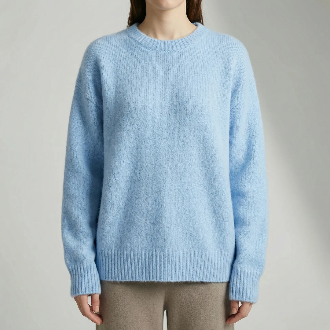 Driftknit - Oversized Crew Neck Pullover Sweater