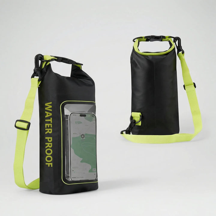 Dryventure - Waterproof Roll-Top Dry Bag With Phone Window