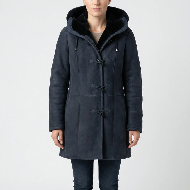 Duffelux - Hooded Toggle-Closure Duffle Coat