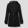 Belted Hooded Parka for Women