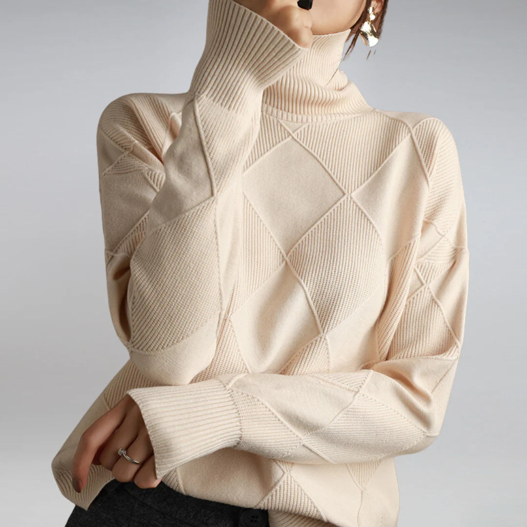 Classic Turtleneck Sweater for Women