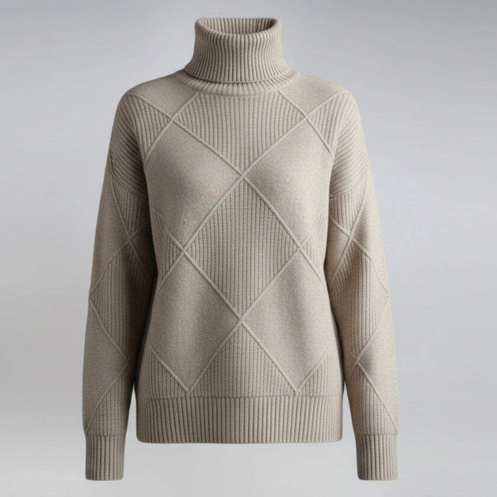 Women's fine Turtleneck Sweater