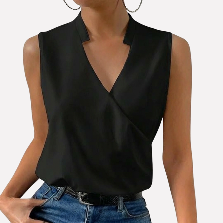 Airy V-Neck Blouse for Women
