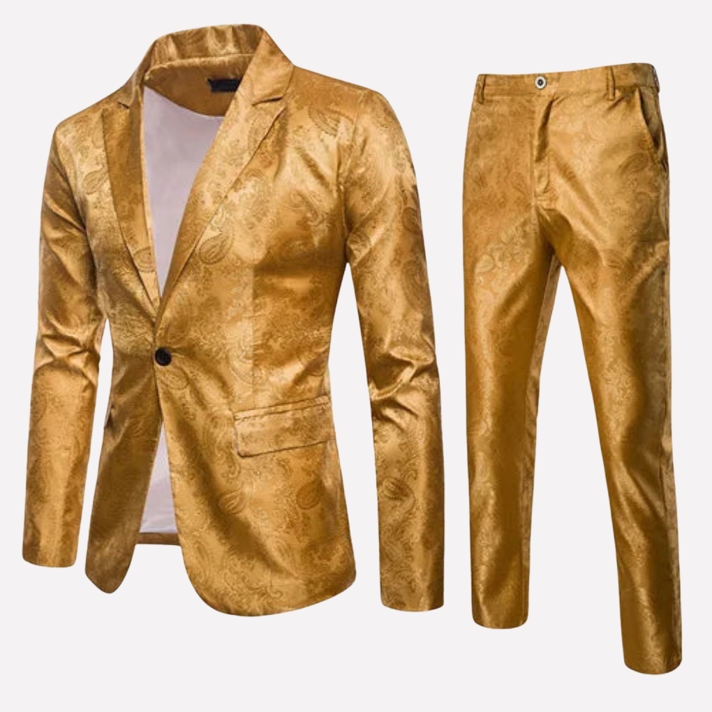 Classic Suit – Luxe Two-Piece Set for Men