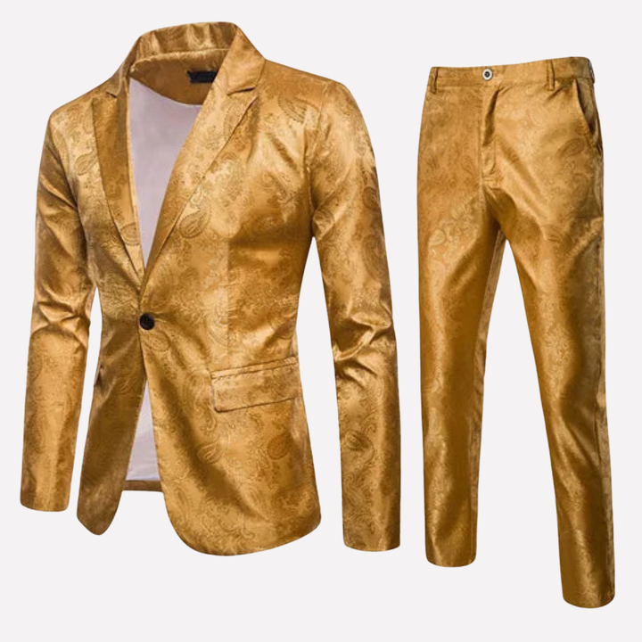 Classic Suit – Luxe Two-Piece Set for Men