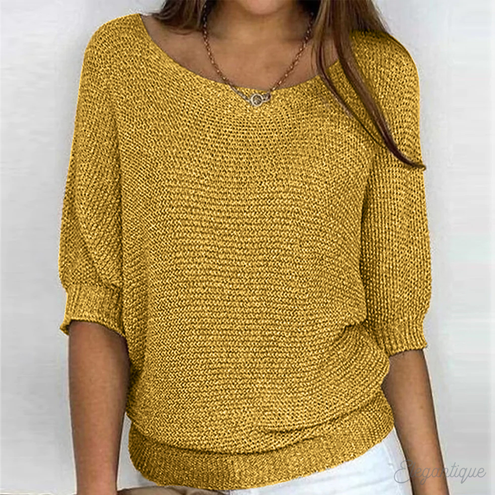 Solid Casual Oversize Sweater for Women