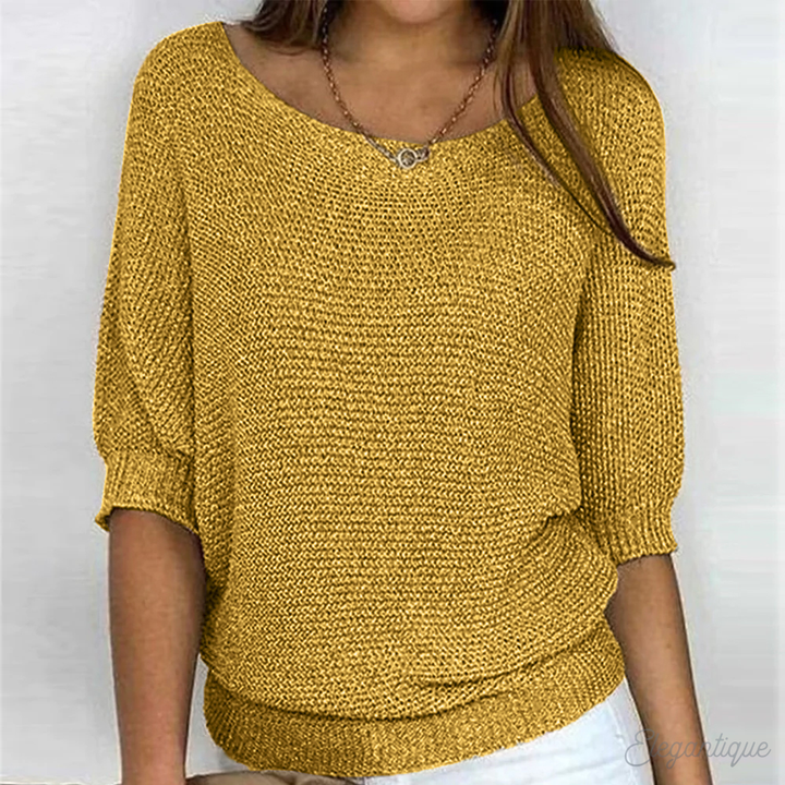 Solid Casual Oversize Sweater for Women