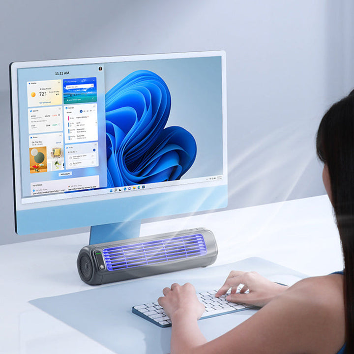 Wirelessly Rechargeable Air Cooling Fan