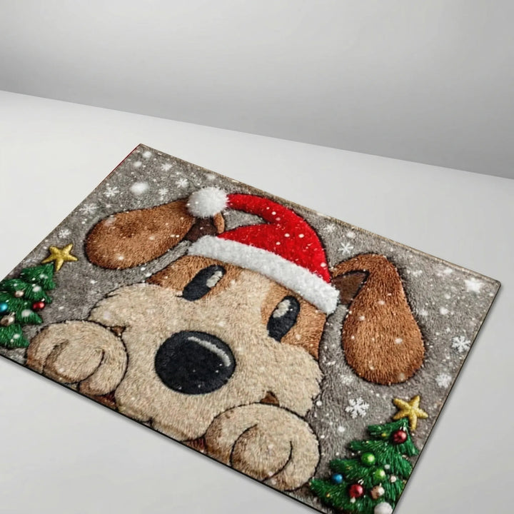 Festivoot - Fluffy Christmas Character Floor Mat