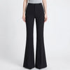 High Waist Slim Fit Flared Trousers