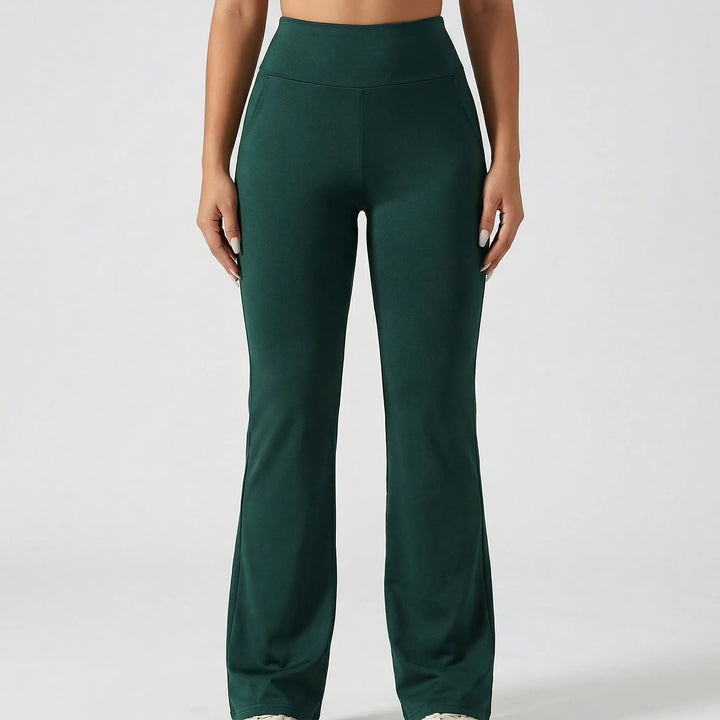 Flavorex - High-Waist Flared Activewear Pants