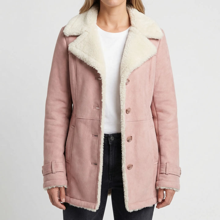 Fleurova - Fleece-Lined Women's Winter Jacket