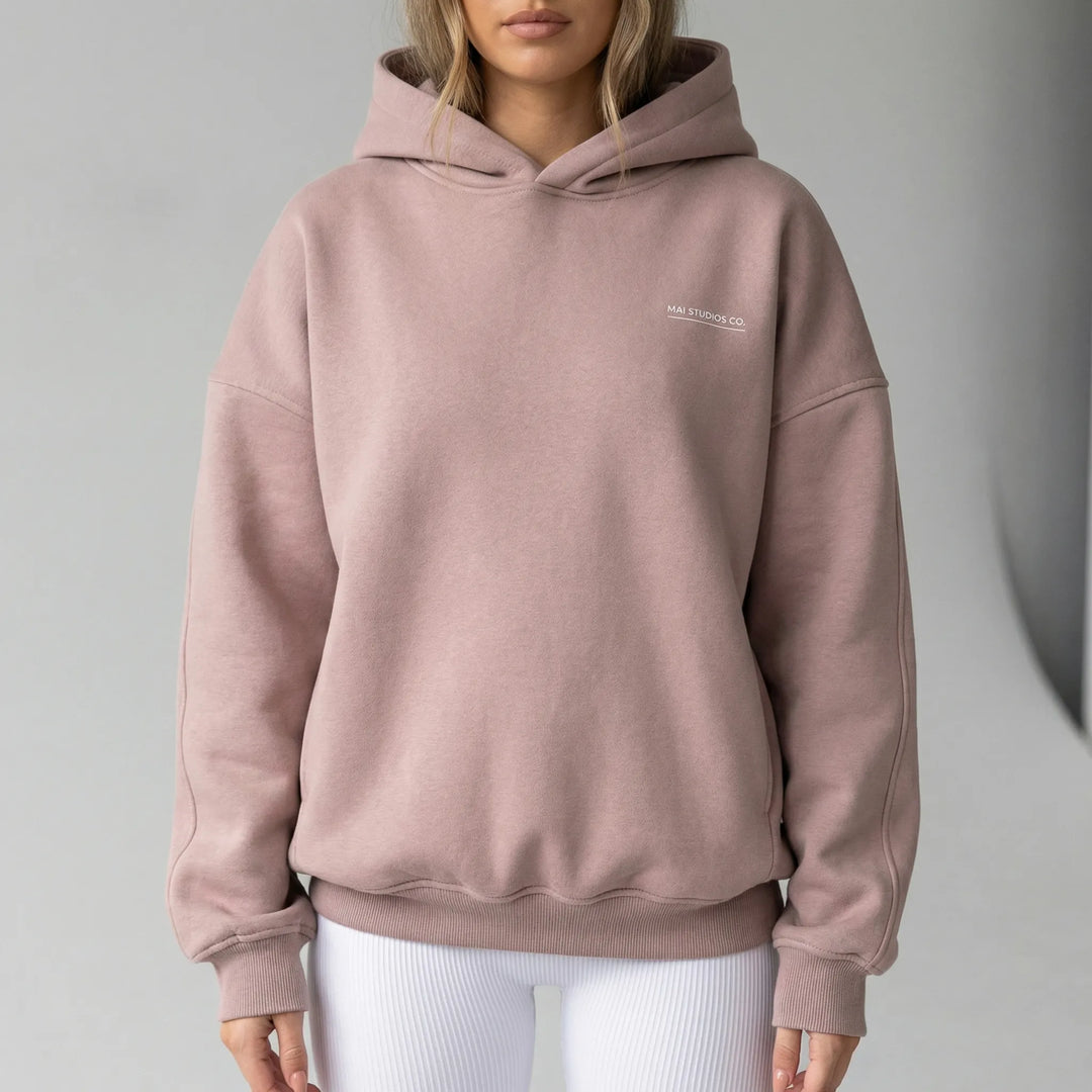 Floxen - Oversized Hooded Pullover Sweatshirt