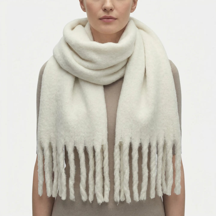 Frinova - Long Tassel Fringe Wrap Scarf