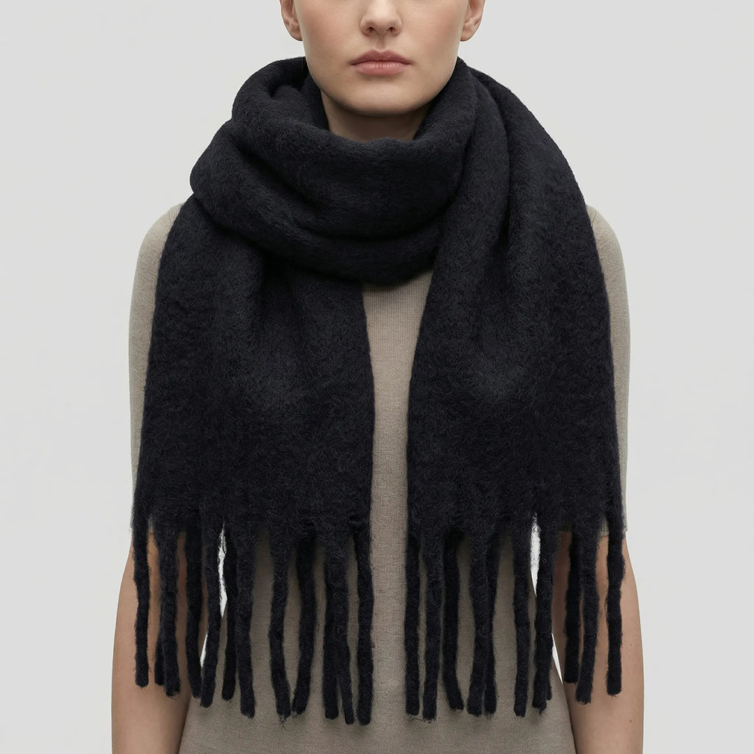 Frinova - Long Tassel Fringe Wrap Scarf