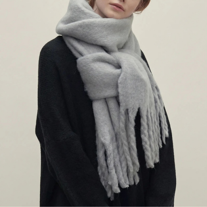 Frinova - Long Tassel Fringe Wrap Scarf