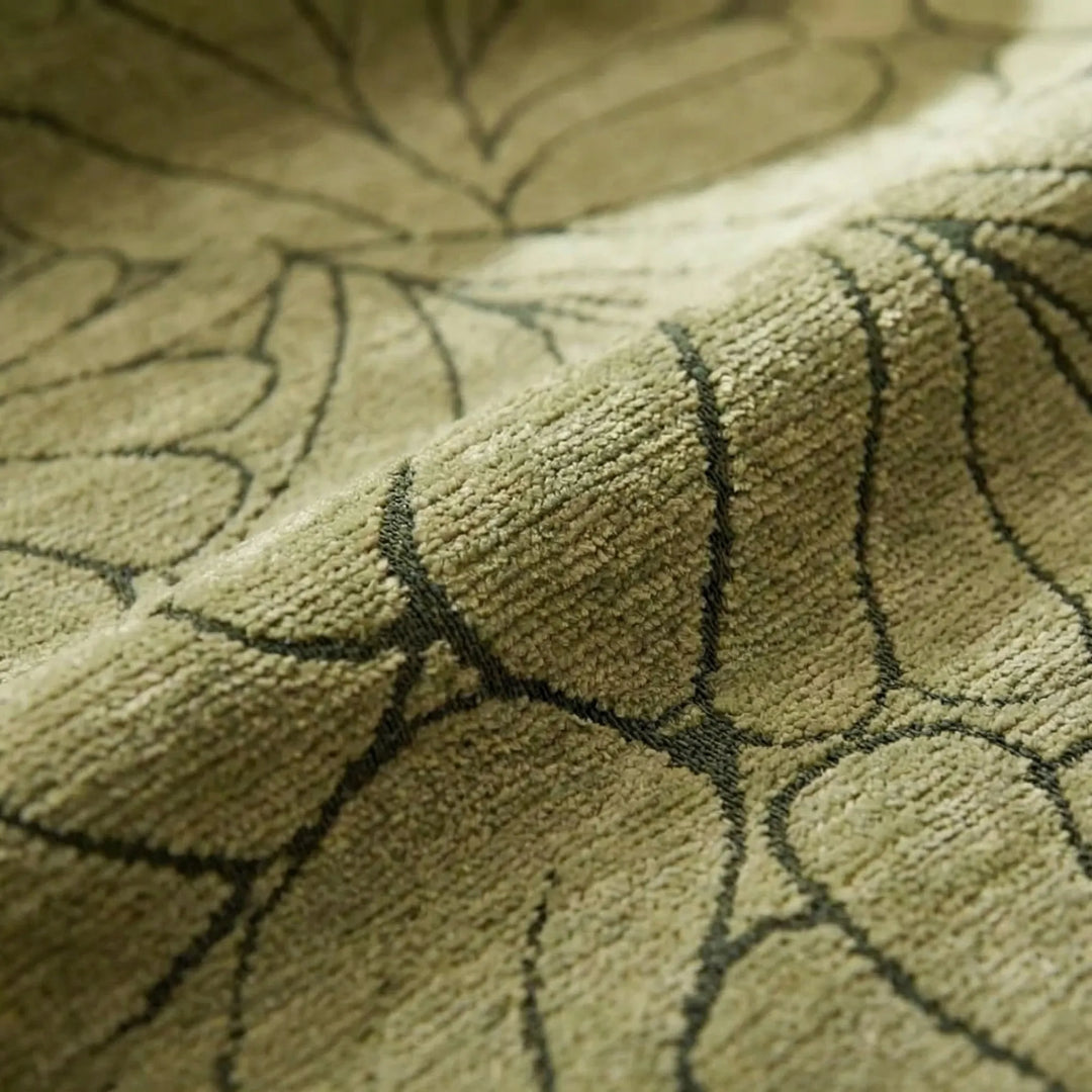 Frondelle - Reversible Jacquard Leaf Sofa Cover