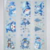 Oversized Holiday Window Sticker Set